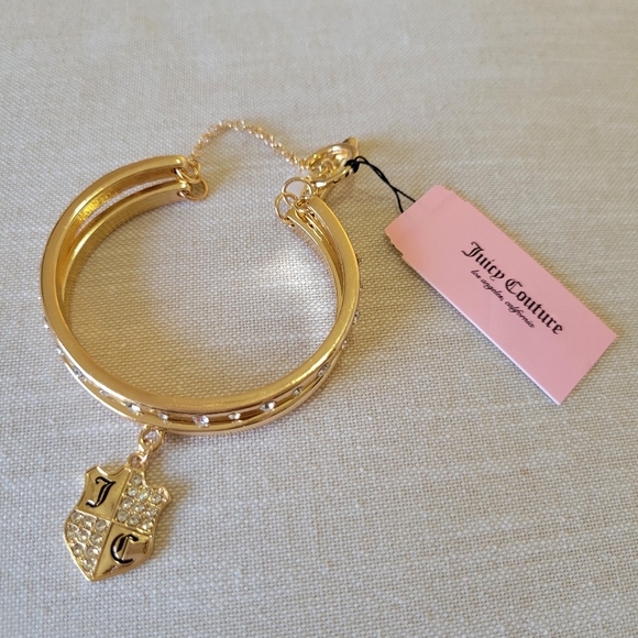 🩷🩷JUICY COUTURE DOUBLE BANGLE BRACELET🩷🩷 - Picture 4 of 6